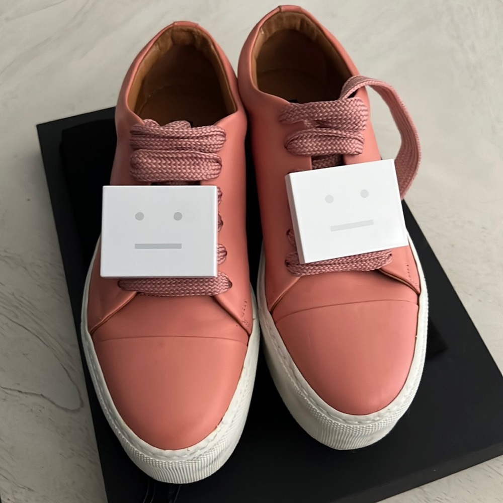 Acne studios DRIHANNA NAPA PINK/WHITE Sneakers - Picture 2 of 12